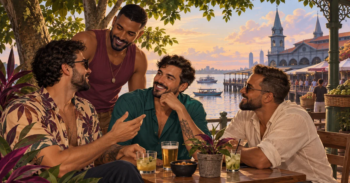 Bate-papo gay em Belém: encontre a região certa e planeje com calma