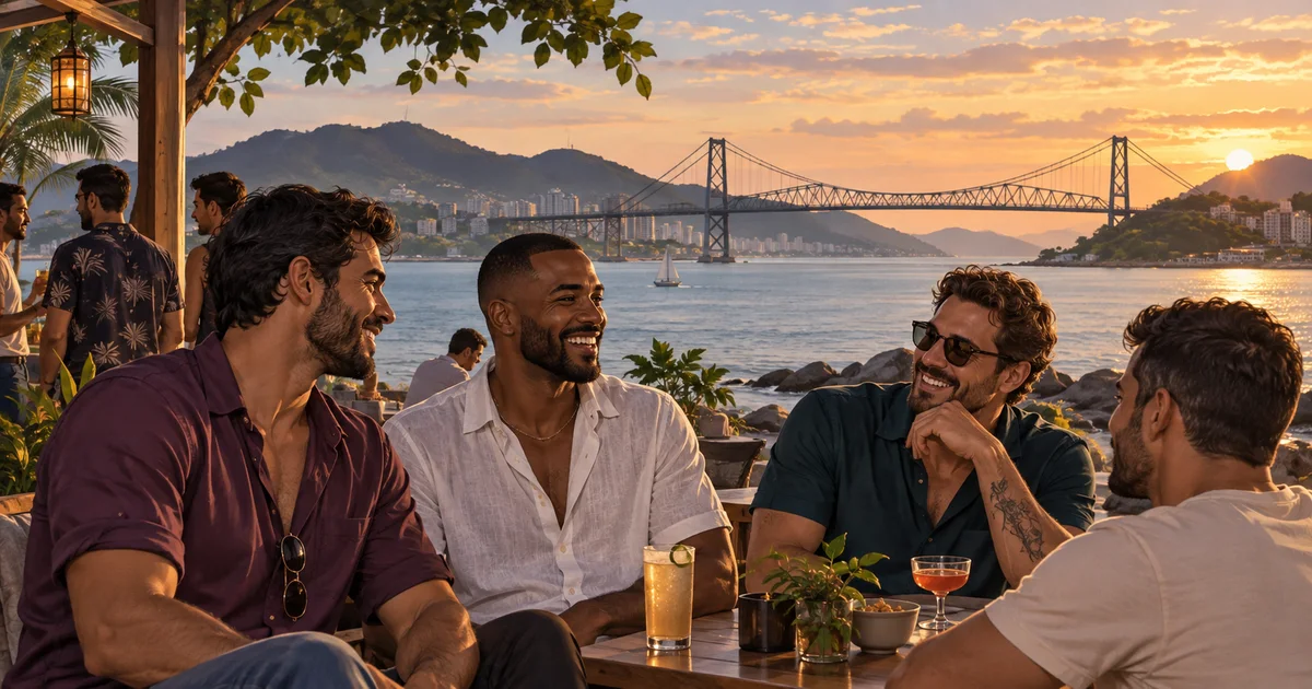 Chat gay em Florianópolis: ilha, continente e um convite possível