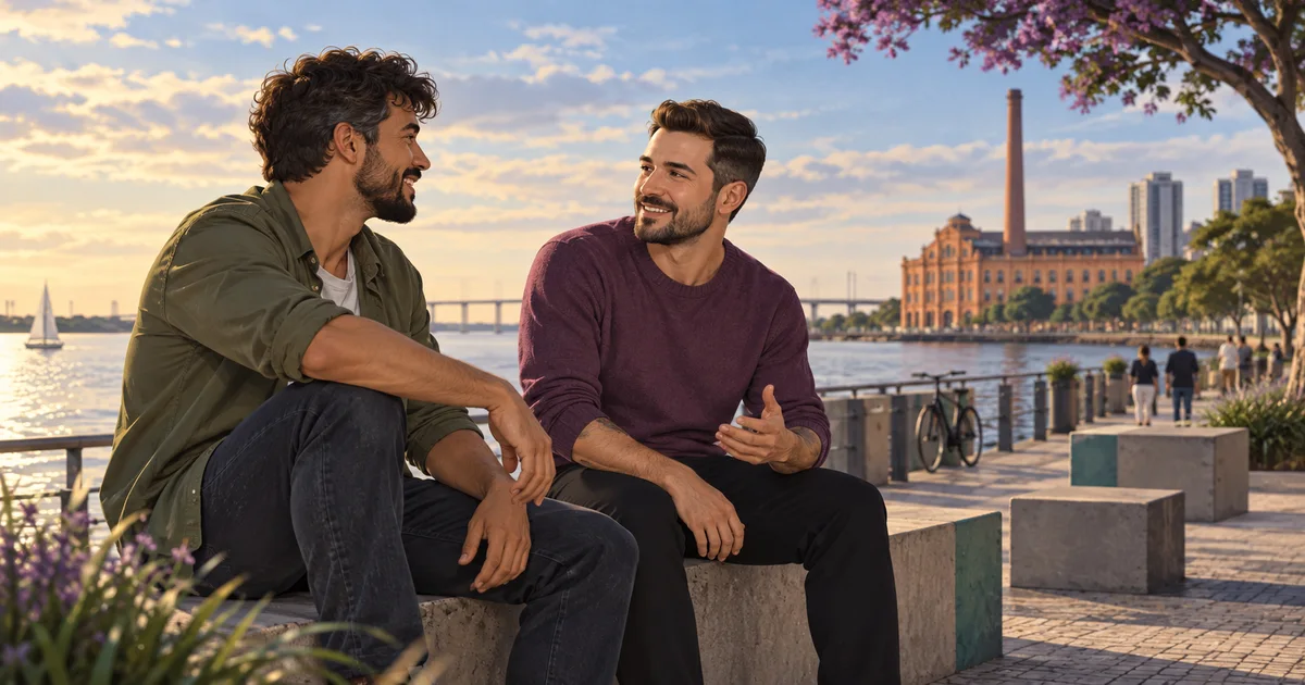 Chat gay em Porto Alegre: conversa no estado sem confundir distâncias