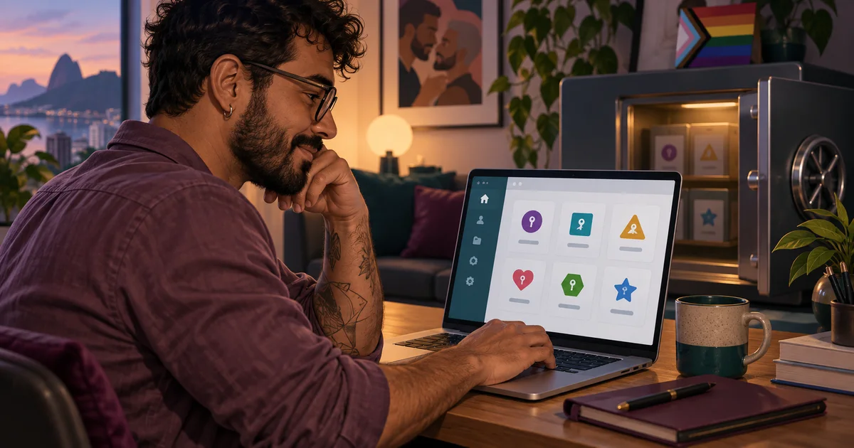 Senha única e gerenciador: proteja as contas usadas nas conversas